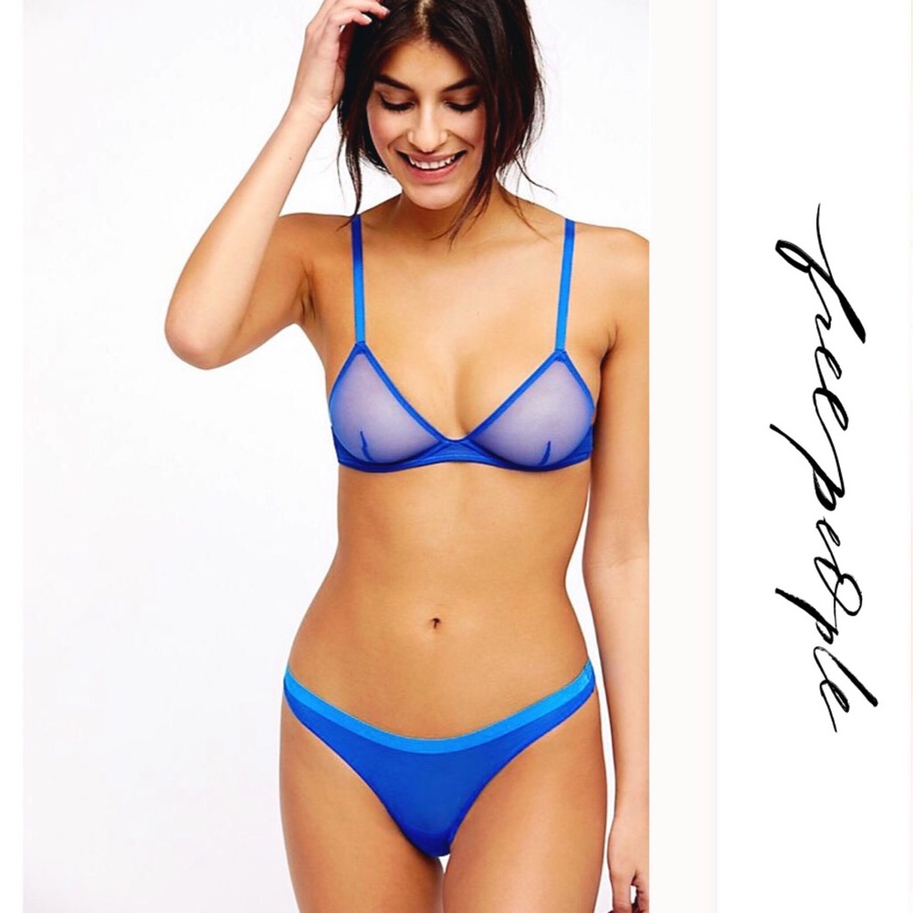 🆕 Free People Intimately Roxanne Mesh Lace Panty